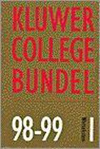 Kluwer collegebundel / deel 1+2 98-99 / druk 1