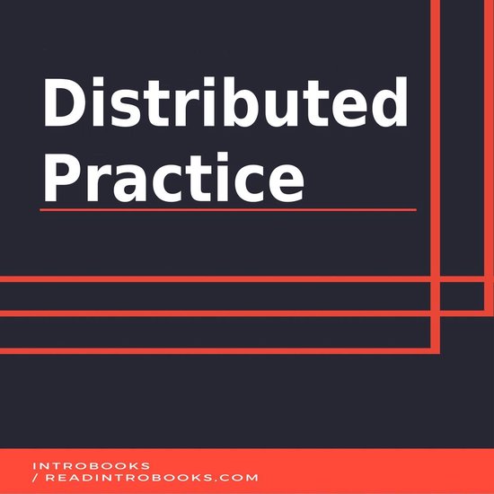 Distributed Practice - cover