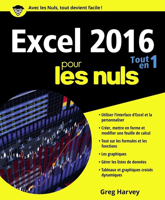 Excel 2016 Tout en 1 Pour les Nuls - cover