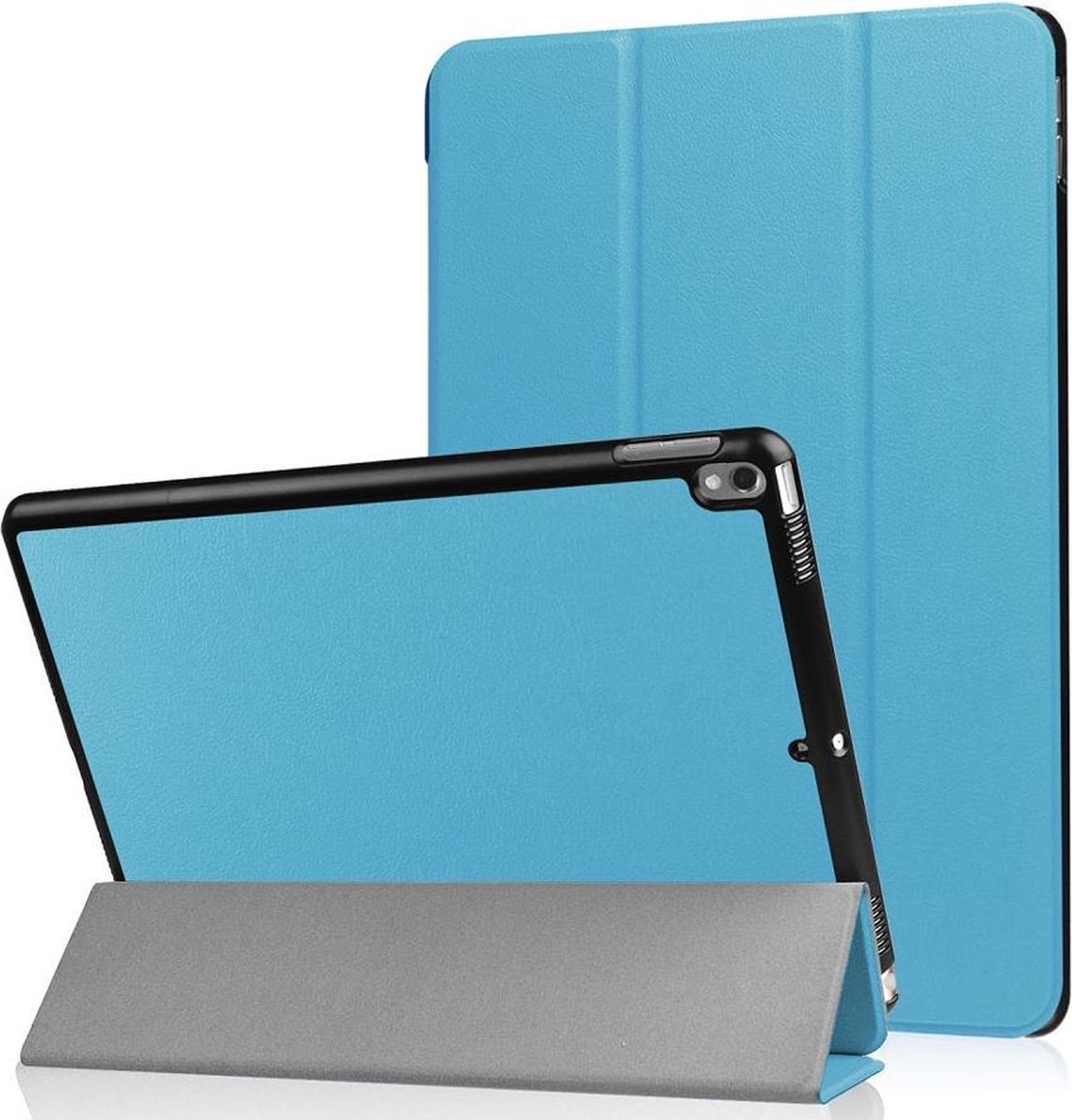 CaseBoutique iPad Pro 10.5 hoesje lichtblauw kunstleer
