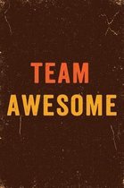 Team Awesome Notebook Vintage