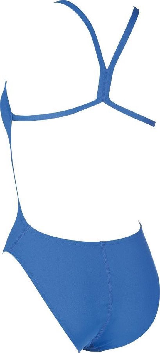 arena Solid Light Tech High One Piece Swimsuit Dames, royal - white 36 | US 32 — afbeelding 3