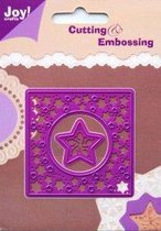 Snijmal en Embosmal - Vierkant en Ster - Joy Crafts - 6002/0015