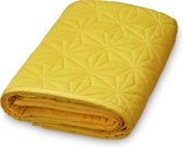 Camcam Quilt eenpersoons  Mustard 140x200