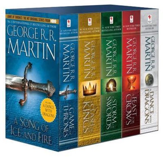 Game of Thrones 5-Copy Boxed Set - george r. r. martin