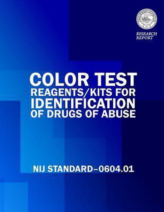 Color Tests Reagents/Kits for Preliminary Identification of  ... - cover