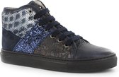 Kickers - Kick M.Bottien 45780 - Gesloten Schoenen - Meisjes - Navy - Lam Brush bd Blu