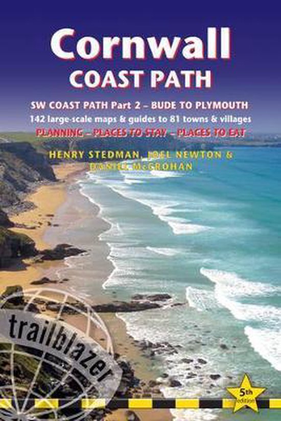 Cornwall Coast Path (Trailblazer British Walking Guide) - cover