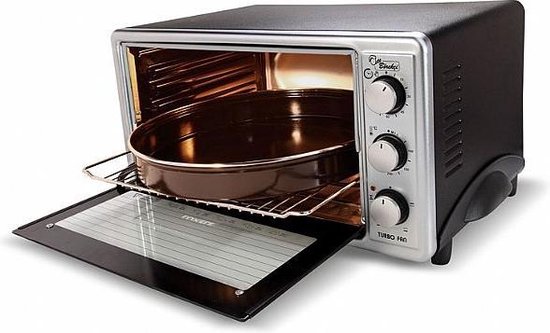 Bloedbad rijstwijn Vochtig Luxell LX-3685 grill-oven 40 l Zwart, Roestvrijstaal 1650 W | bol.com