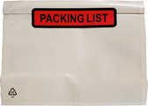 1000 Paklijstenveloppen A6 165x122mm Packing List