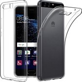 Huawei P10 Transparant TPU Siliconen Case smartphone hoesje
