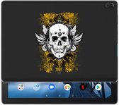 Lenovo Tab E10 Tablet BackCover Skull Gold