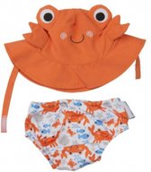 Zoocchini UV zwemluier setje Charlie the Crab 12-24 maanden