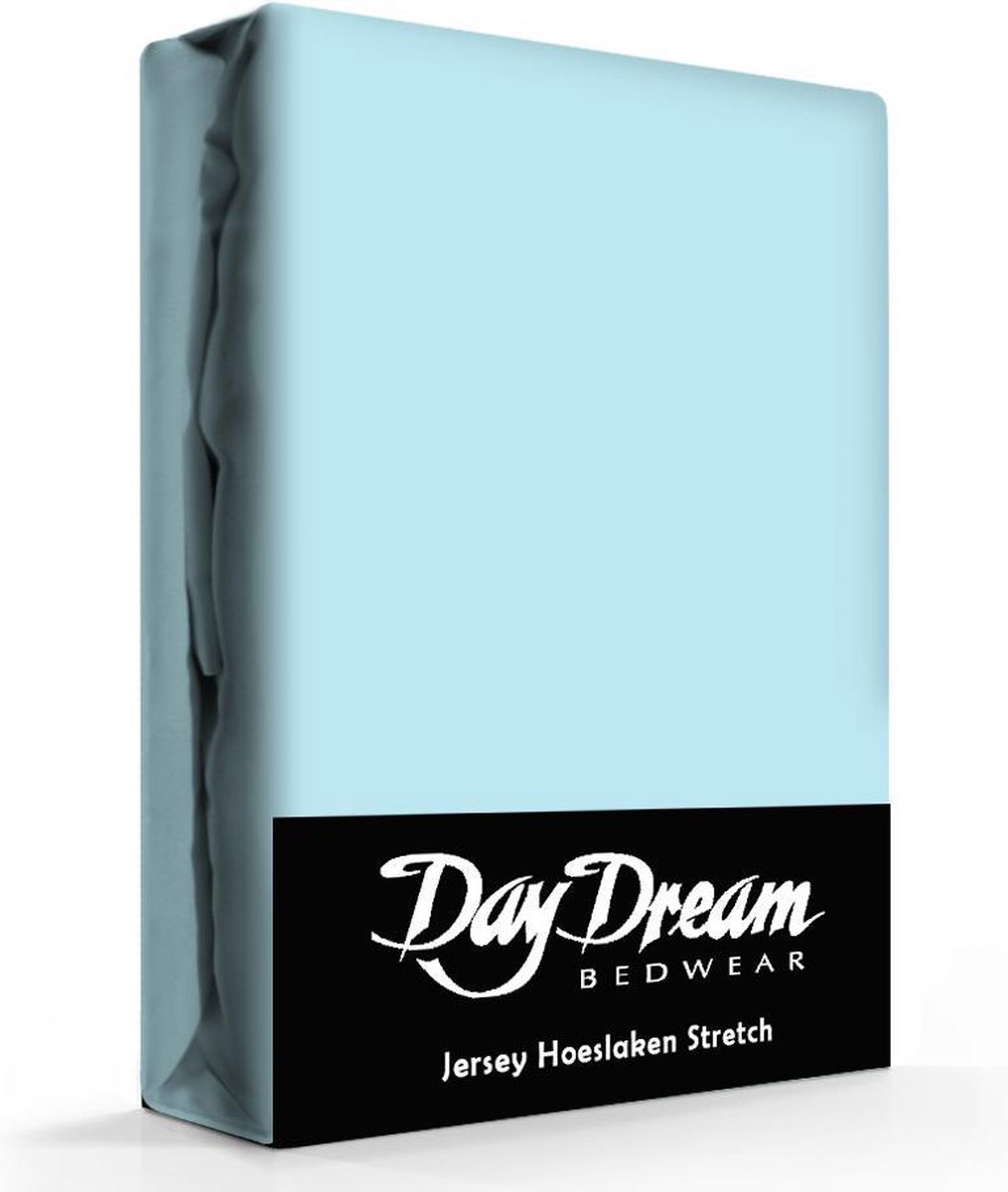 Day Dream Jersey Hoeslaken Ice-Blue-140 x 200 cm - Day Dream