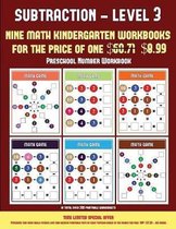 Preschool Number Workbook (Kindergarten Subtraction/Taking Away Level 3)