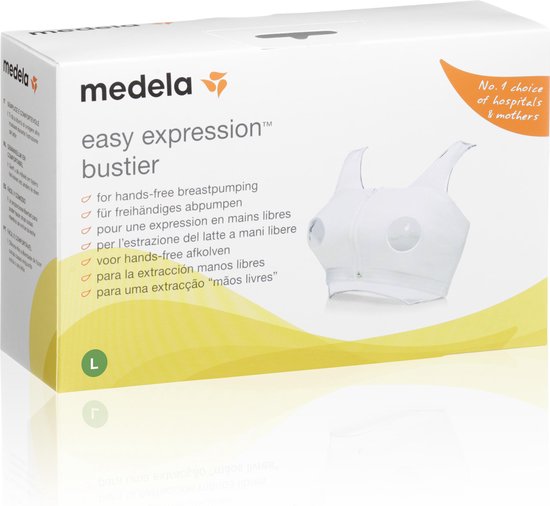 Bol Com Medela Easy Expression Bustier Wit Maat L