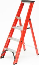 Bol.com Kelfort Plateautrap Magnus met beugel 1x3 treden (Prijs per stuk) aanbieding