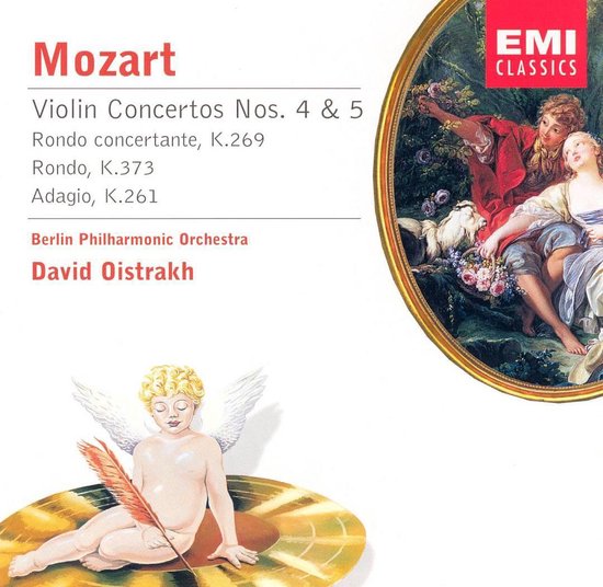 Mozart Violin Concertos Nos. 4 & 5; Rondo concertante; Rondo; Adagio