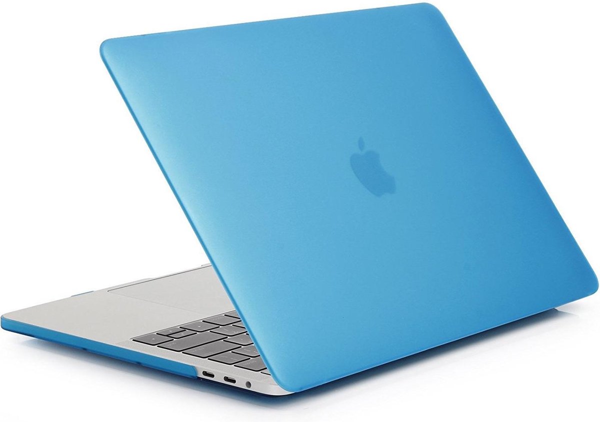 Macbook Case voor New Macbook PRO 13 inch met of zonder Touch Bar 2016/2017 - Hard Cover - Matte Licht Blauw