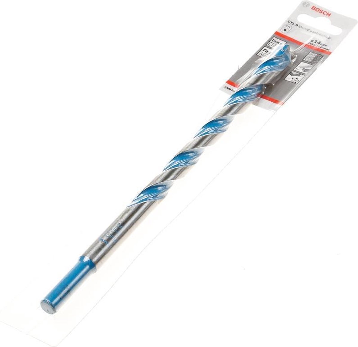 Bosch - Universele boren CYL-9 Multi Construction 6 x 200 x 250 mm, d 5,5 mm