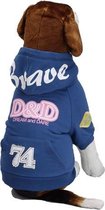 D&D Hondenjas Bravedog - Kobalt Blauw - S - 26 x 40 x 21 cm