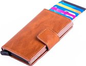 Figuretta Cardprotector PU-leather - Cognac PU 07