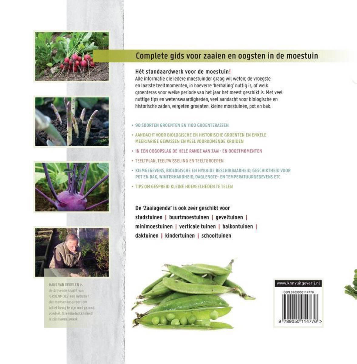 Zaaiagenda - back cover