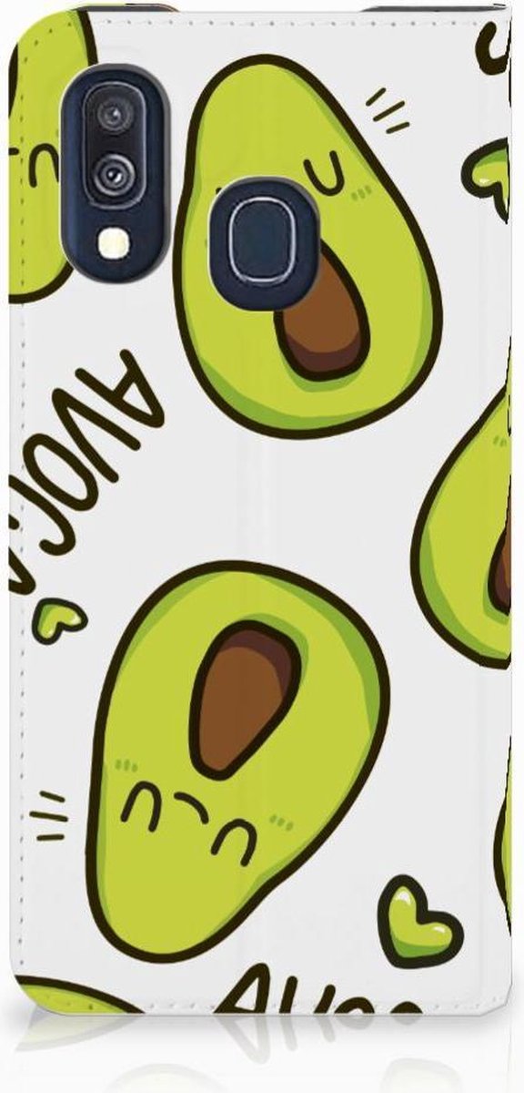 Samsung Galaxy A40 Magnet Case Avocado Singing