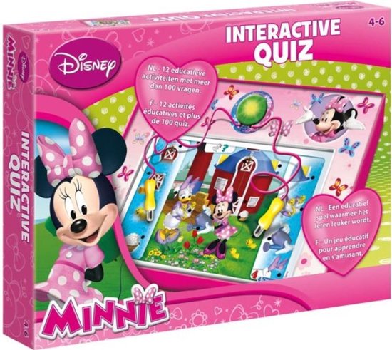 Afbeelding van het spel Minnie Interactive Quiz 4-6 jaar Leerzaamspel