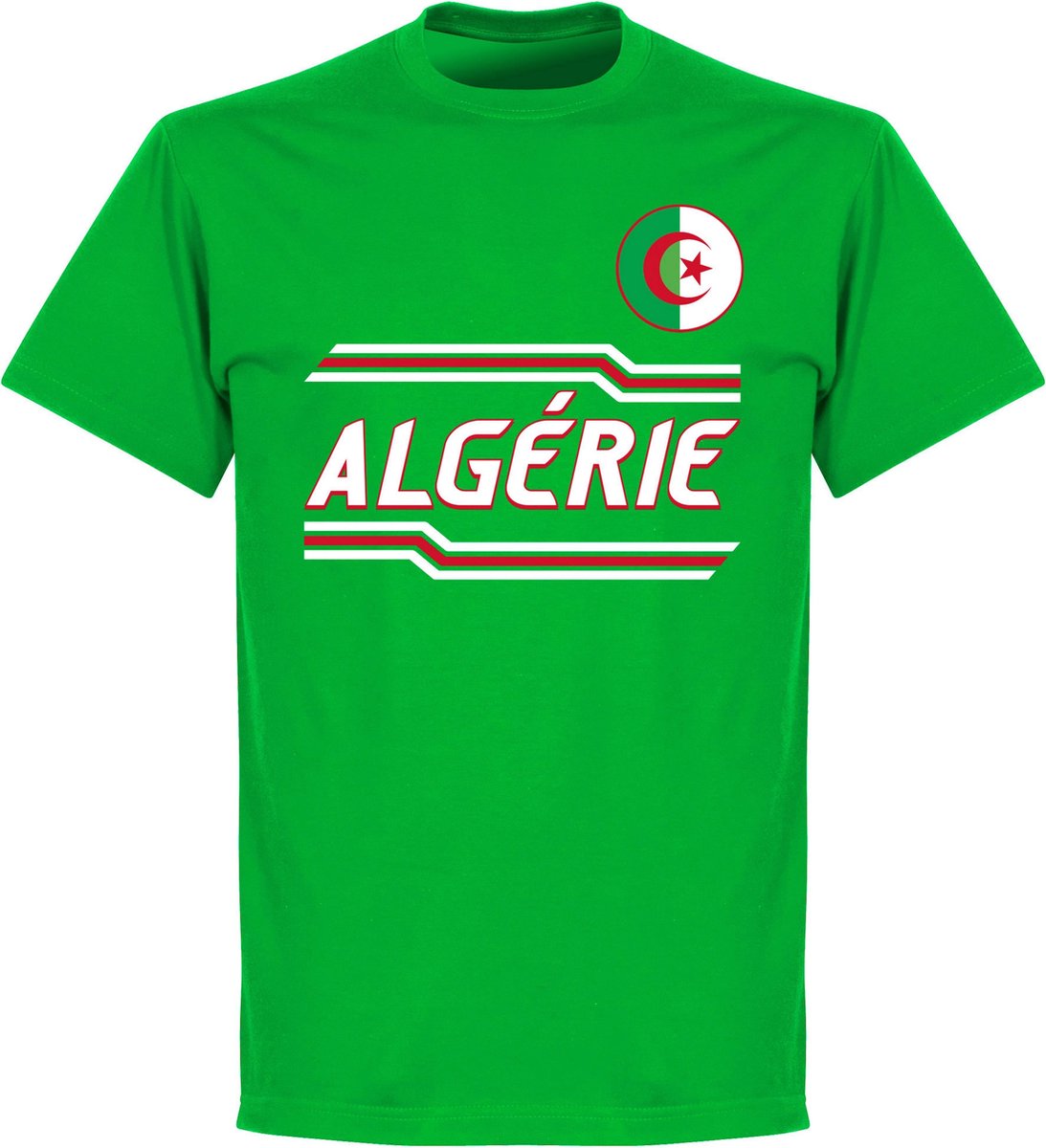 Algerije Team T-Shirt - Groen - M