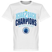 City Back to Back Champions T-Shirt - Wit - L
