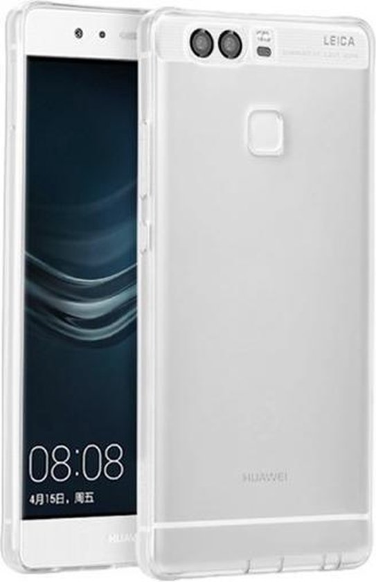huawei p9 hoesje - Huawei P9 hoesje siliconen case cover transparant | bol.com