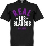 Real Madrid Established T-Shirt - Zwart  - XS