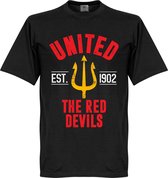 Manchester United Established T-Shirt  - XL