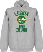 Lechia Gdansk Established Hooded Sweater - Grijs - XXL