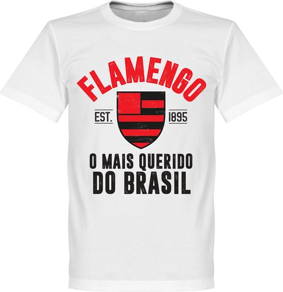 Flamengo Established T-Shirt - Wit - XXXL