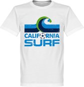 California Surf T-Shirt - Wit - 3XL
