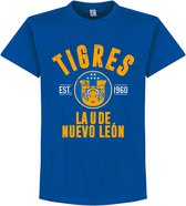 Tigres UANL Established T-Shirt - Blauw - XL