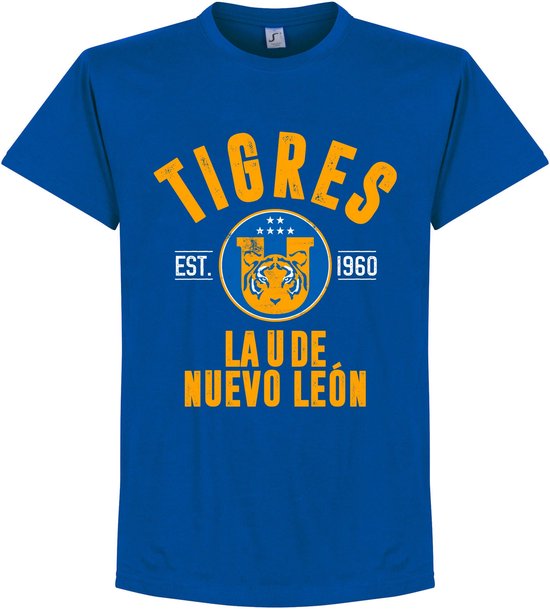 Tigres UANL Established T-Shirt - Blauw