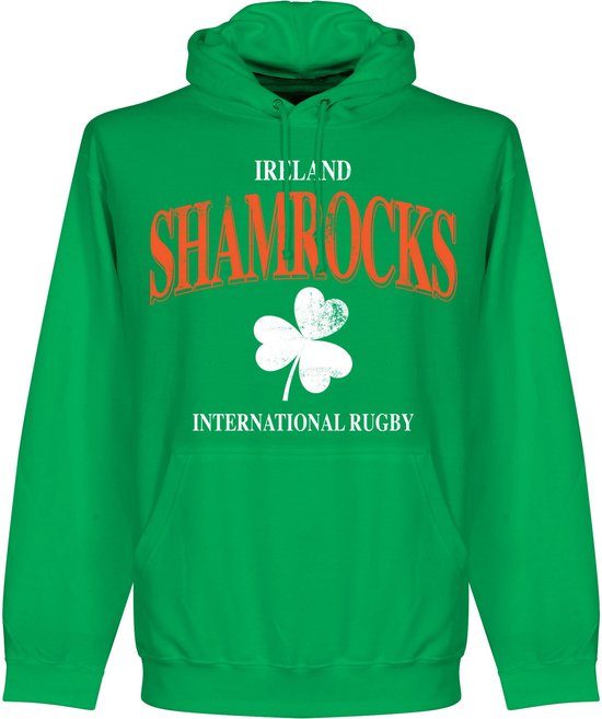 Ierland Rugby Hooded Sweater - Groen - Kinderen - 152