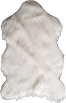 Schapenvacht KILIAN - imitatie bont - Wit - 40 x 60 cm