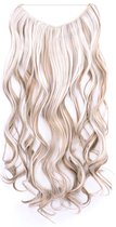 Wire hair extensions wavy blond - F6P/613