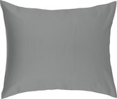 Livello Kussensloop Soft Cotton Grey 2x 60x70