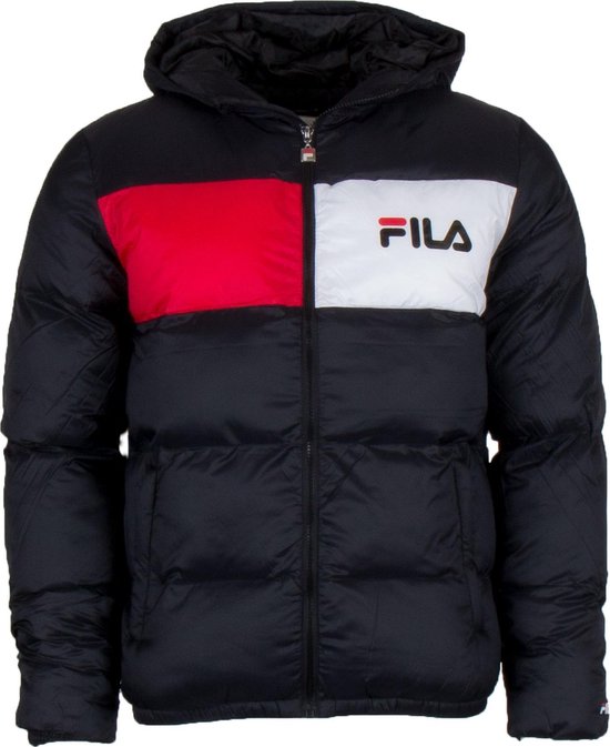 Fila FW Floyd Jas - Maat M - Mannen - zwart/ rood/ wit | bol.com