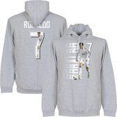 Ronaldo 7 Gallery Hooded Sweater - Grijs - Kinderen - 116