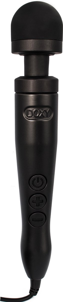 Goedkoopste Doxy - Number 3 Wand Massager Mat Zwart Limited Edition