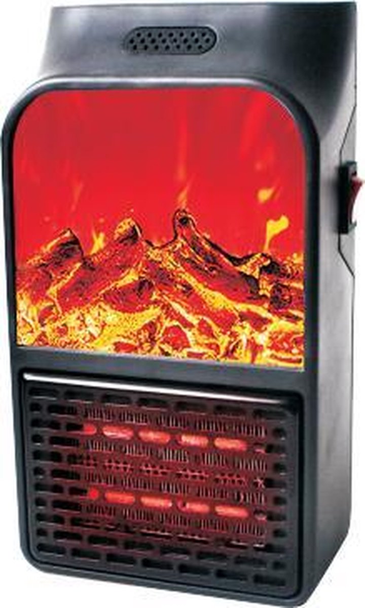 MESA LIVING FlameHeater met Afstandsbediening| Elektrische Kachel |  Verwarming 500W | bol.com