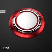 Luxe ronde Rode ring vinger houder- standaard voor telefoon of tablet / magnetisch en 3mm dun