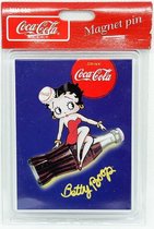 Koelkast Magneet Coca Cola - Betty Boop op Fles