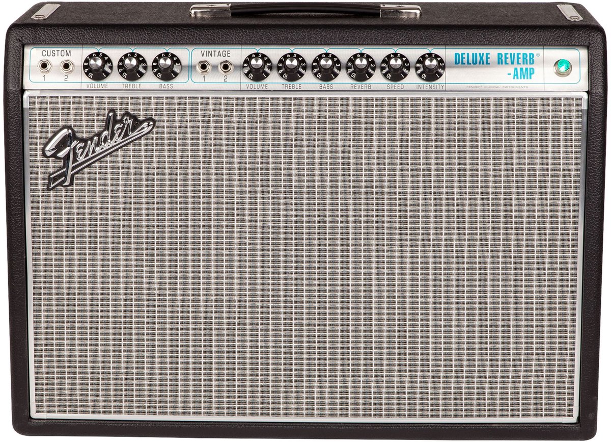 Fender ’68 Custom Deluxe Reverb – 22W Buizen Gitaarversterker – Silverface Reissue